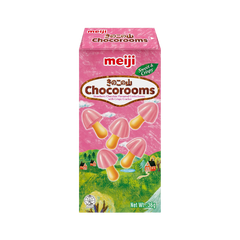 MEIJI Chocorooms - Erdbeere  36g
