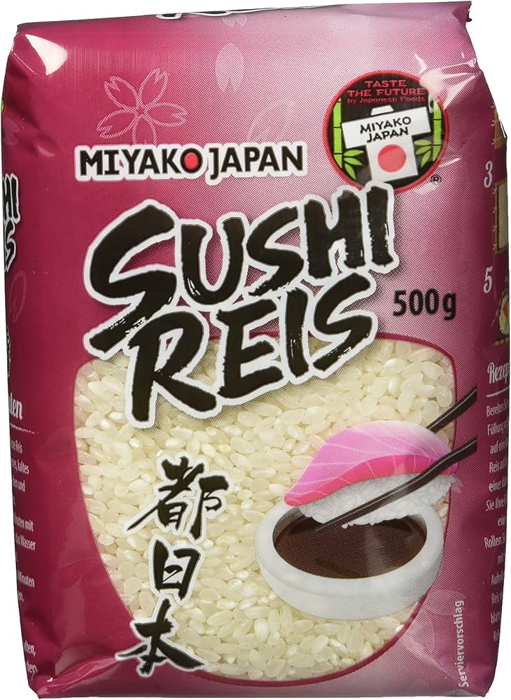 MHD:11.04.2025 Miyako Japan Sushi Reis 500g