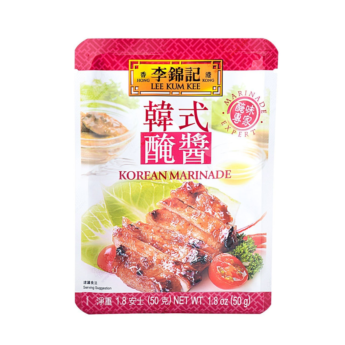 MHD:13.09.2025 LEE KUM KEE Korean Marinade 50g