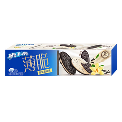 MHD:29.07.2024 Oreo Dünne Sandwichkekse Vanille 95g