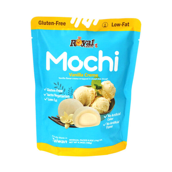MHD:19.12.2024 Royal Family Mochi Vanilla Creme 180g