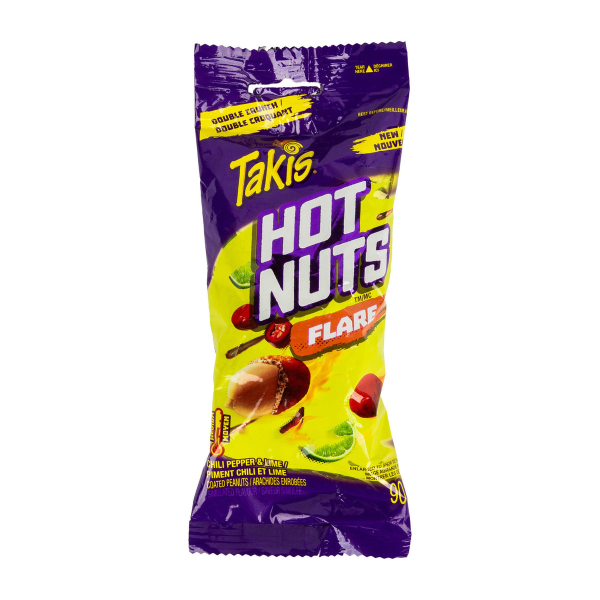 MHD:15.11.2023 Takis Flare Hot Nuts 90 g