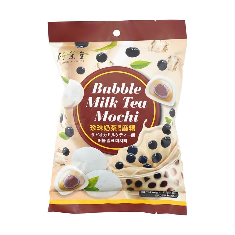 MHD:17.08.2024 Bamboo House Mochi Bubble Tea Flavour 120g