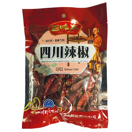 MHD:05.04.2025  Bai Wei Zhai Sichuan Chilli 80g