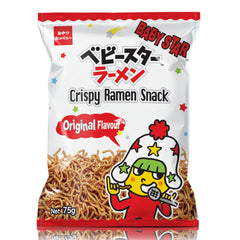 MHD: 31.01.2024 - Baby Star Crispy Ramen Snack - Original Flavour 75 g