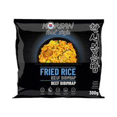 KOREAN FOOD STYLE Gebratener Reis - Rindfleisch-Bibimbap