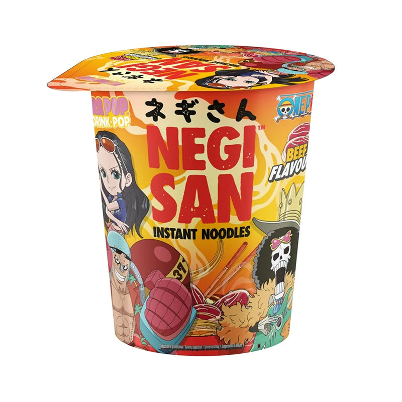 NEGISAN One Piece Instant-Cup-Nudel - Rindfleischgeschmack