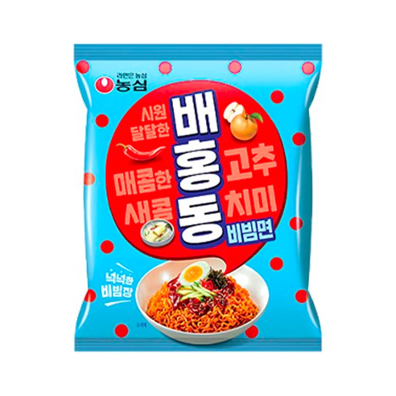 Nongshim Süß-scharfe Nudeln mit Birne und roter Paprika, 141 g
