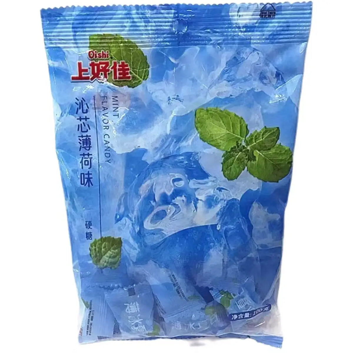 Oishi Harte Minzbonbons 100 g