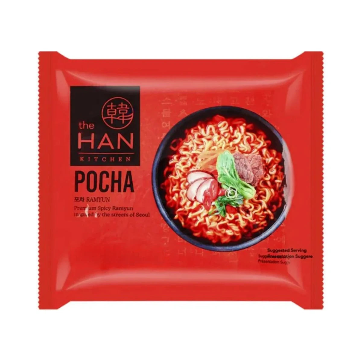 The Han Kitchen Pocha Ramyun (ohne Fleisch) 118 g