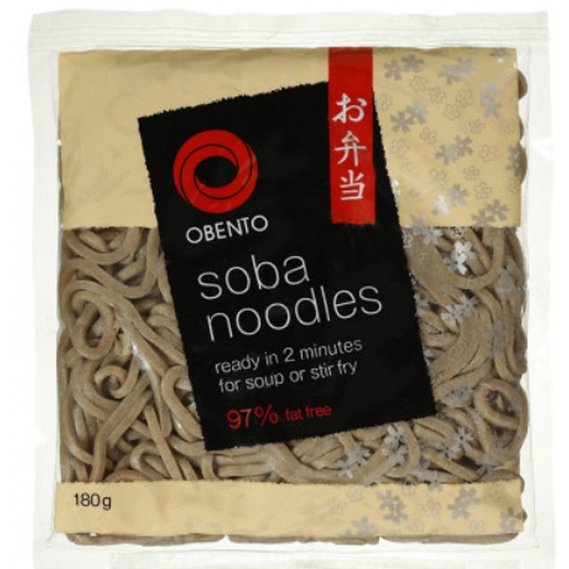 MHD:03.07.2024 Obento Soba Noodles - Japanese Buckwheat Noodles 180g