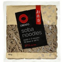 MHD:03.07.2024 Obento Soba Noodles - Japanese Buckwheat Noodles 180g