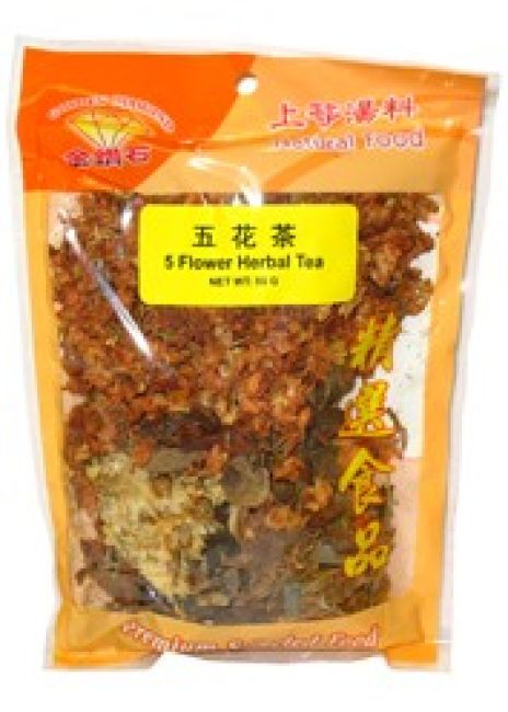 MHD:20.06.2024 Golden Diamond 5 Flower Herbal Tea 80g