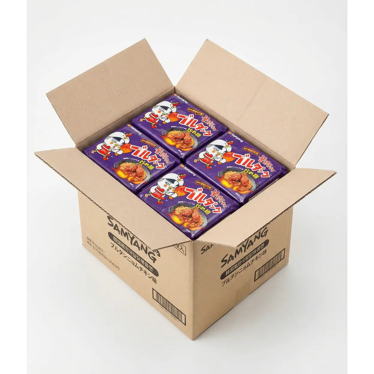 Samyang Hot-Chicken-Geschmack Ramen Süß & Scharf 40 x 140 g