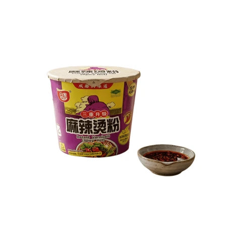 BAIJIA Kartoffel-Glasnudeln Bowl scharf & würzig 105 g