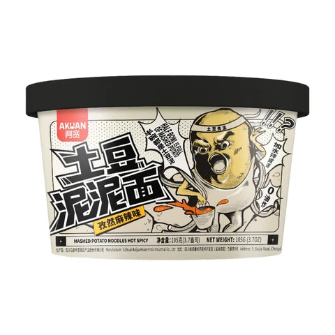 BAIJIA Kartoffelpüree-Nudeln Kreuzkümmel & Mala Bowl 105 g