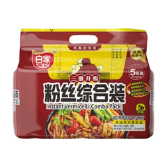 BAIJIA A-Kuan Süßkartoffel-Nudeln gemischt 5 Stück 533 g