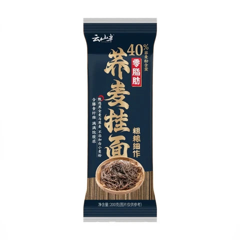 YunShanBan 0-Fett-Buchweizen-Nudeln (40% Buchweizenmehl) 200 g
