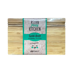 JADE TEMPLE Sushi-Brett mit Essstäbchen 15 x 24 cm