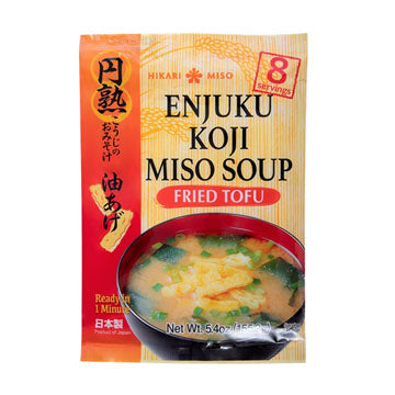 MHD:08.02.2024 Hikari Miso Enjuku Fried Tofu Miso Soup 8 servings in 155.2g
