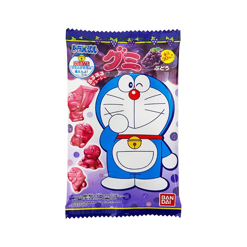 BANDAI Doraemon Gummibonbons - Traubengeschmack