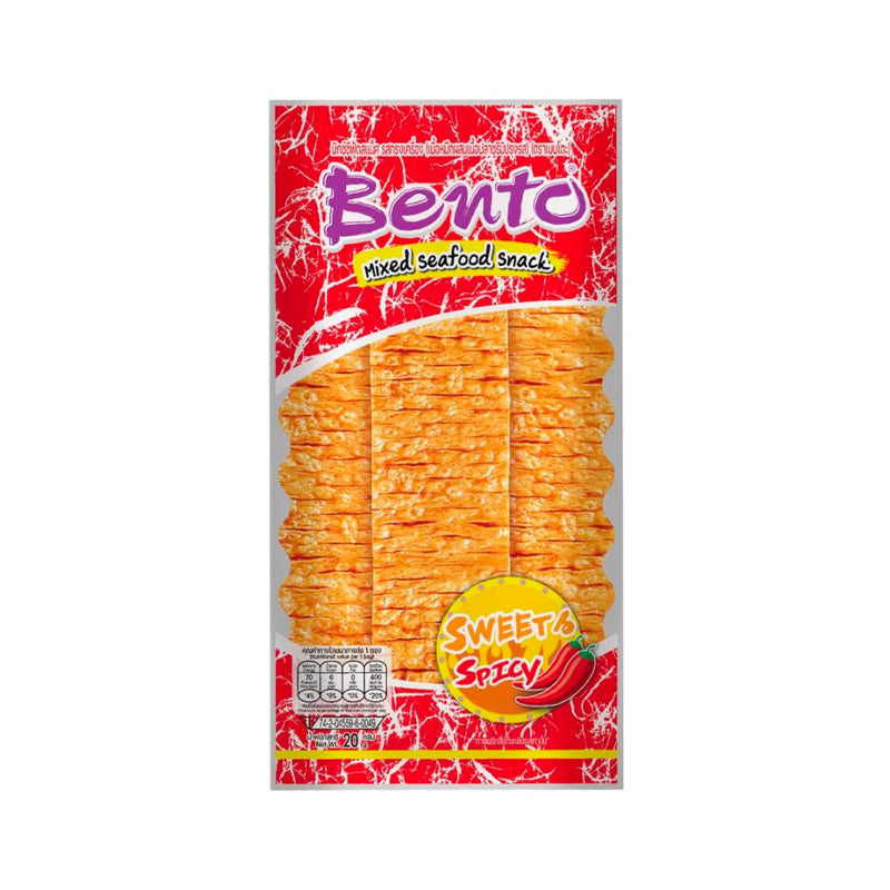 MHD: 07.10.2024 - BENTO Mixed Seafood Snack - Sweet & Spicy 20 g