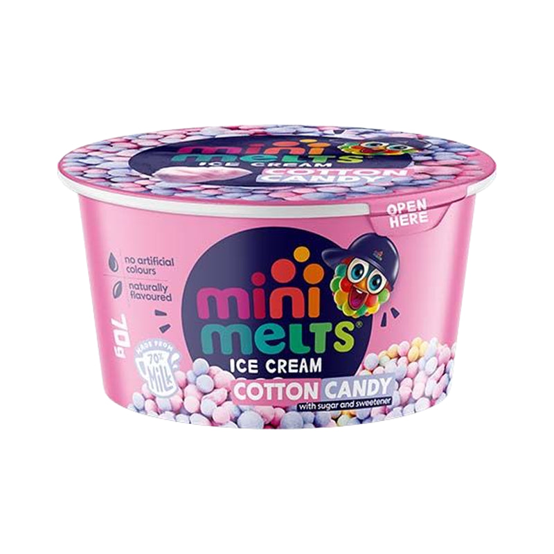 MINI MELTS Eiskügelchen - Zuckerwatte
