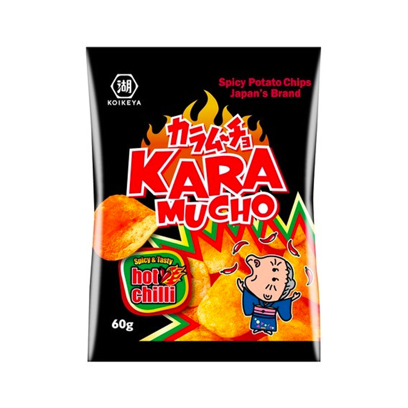 KOIKEYA Karamucho flach geschnittene Kartoffelchips