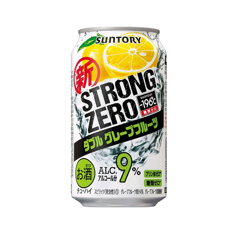 SUNTORY Strong Zero - Double Grapefruits 9% mit PFand