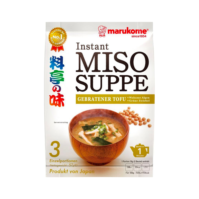 MARUKOME Miso Soup - Fried Tofu