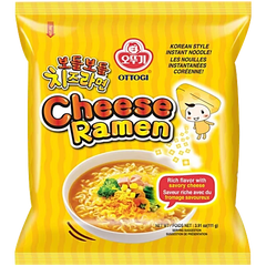 MHD:10.06.2025 Ottogi Cheese Ramen Korean Style Instant Noodle, 111 g
