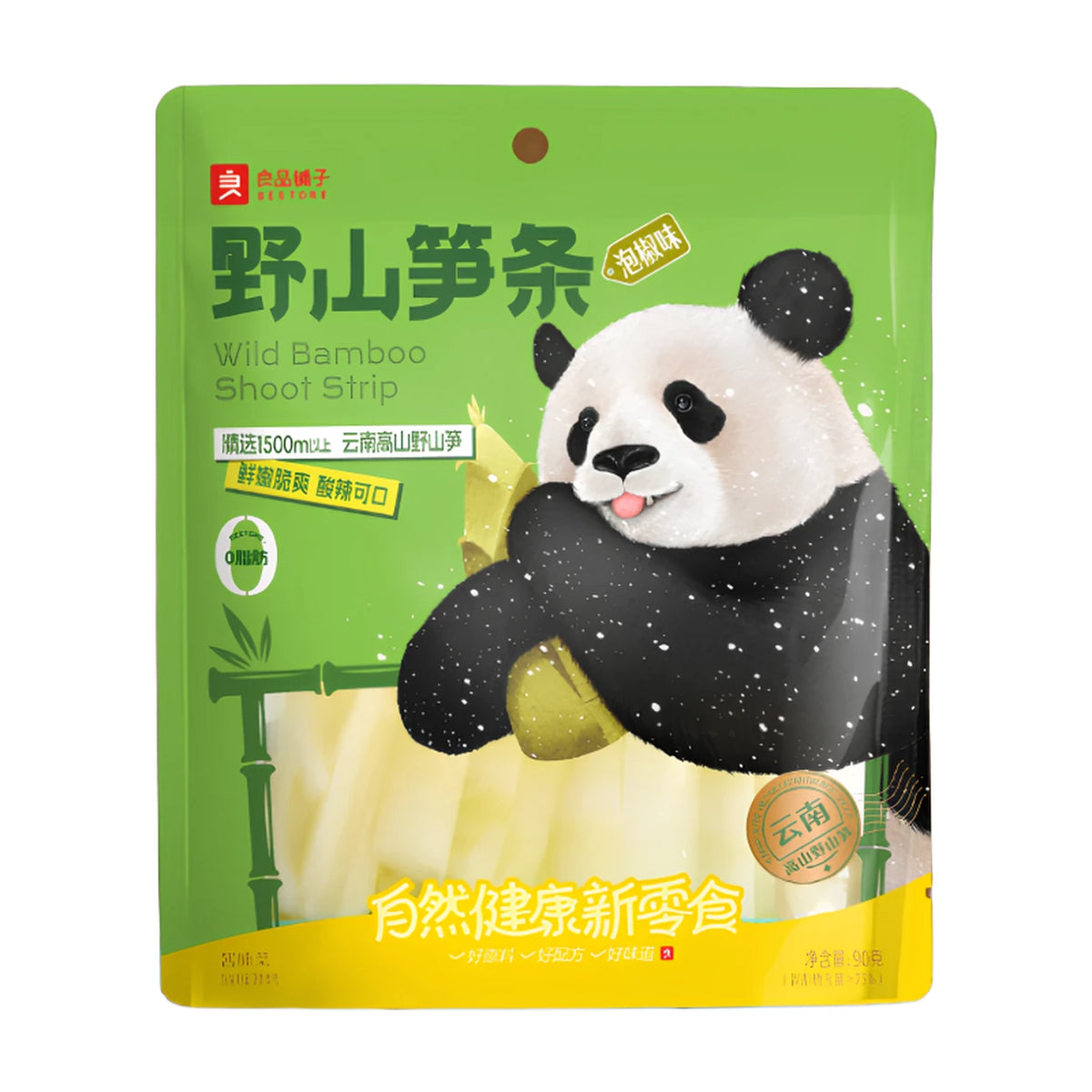 Bestore Wild Mountain Bambussprossen (Geschmack eingelegter Pfeffer) 90 g