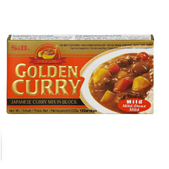 MHD:26.07.2026 S&B Golden Curry Sauce Mix - Mild 220g
