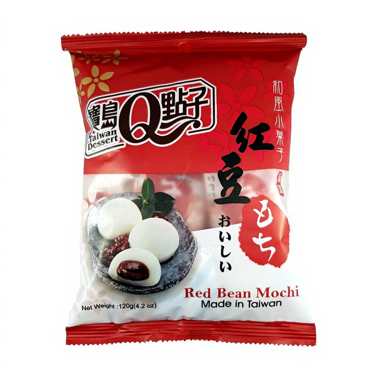 MHD:29.02.2024 TAIWAN DESSERT Rote Bohnen Daifuku 120g