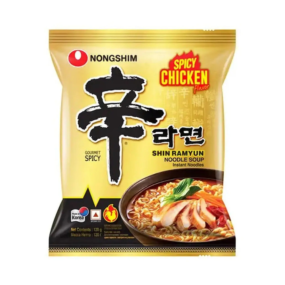 Nongshim Shin Ramyun Scharfes Huhn 120g