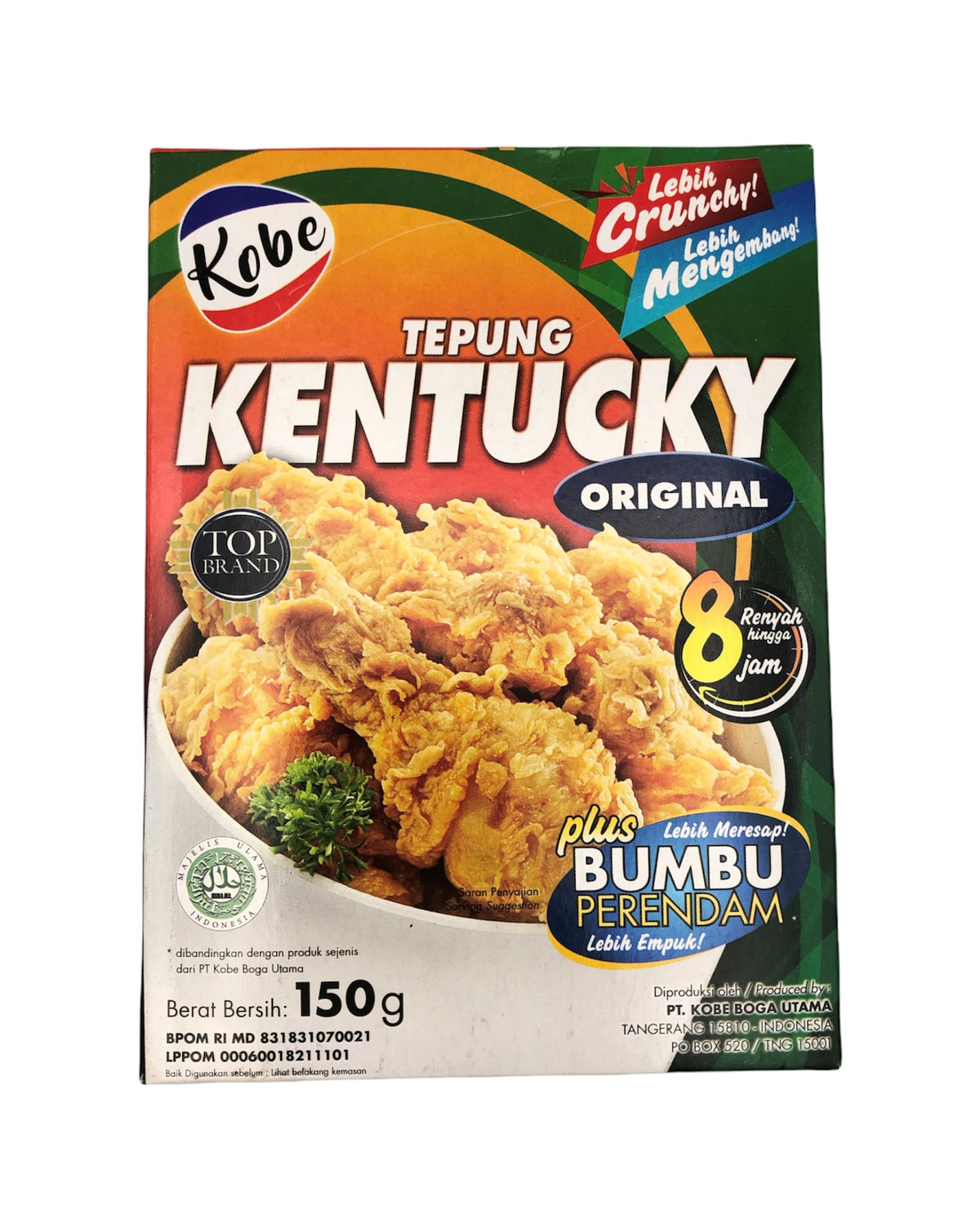 MHD:12.04.2025 Kobe Tepung Kentucky Original 150g