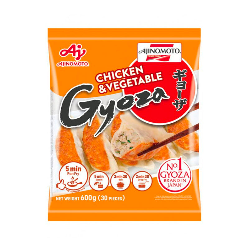 AJINOMOTO Hühnchen & Gemüse Gyoza Teigtaschen