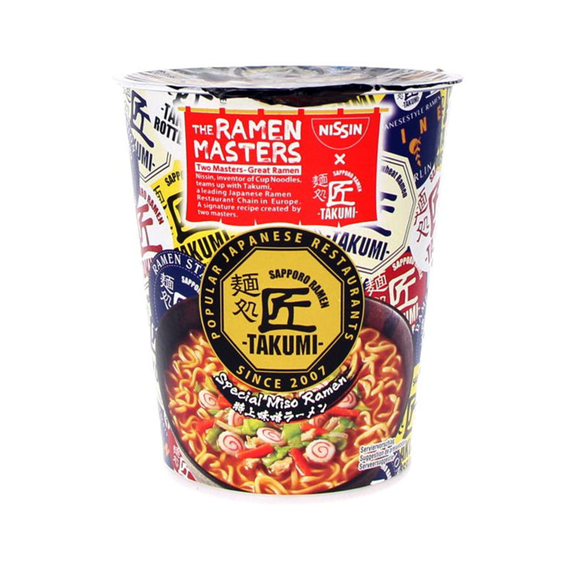 NISSIN Ramen Masters - Takumi Miso Ramen Cup