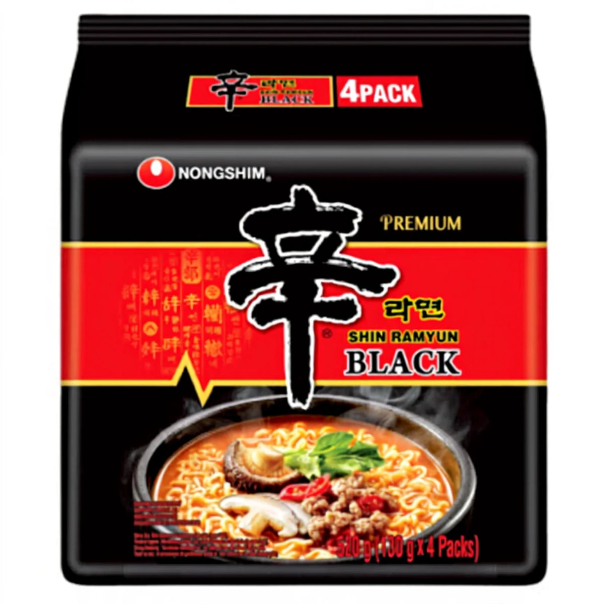 Nongshim Shin Ramyun Black (Multi) 130G*4