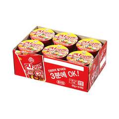 OTTOGI Jin Ramen Cup - Scharf [Bündel] 6 x 65g