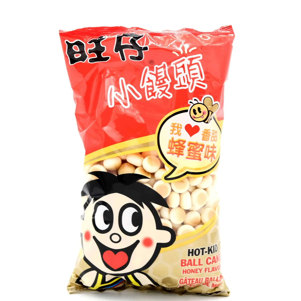 MHD:16.06.2024 Want Want Ball Cakes Honig 210g