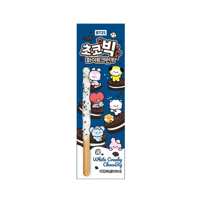 BT21 Choco Big - Weißer Knusper 57g