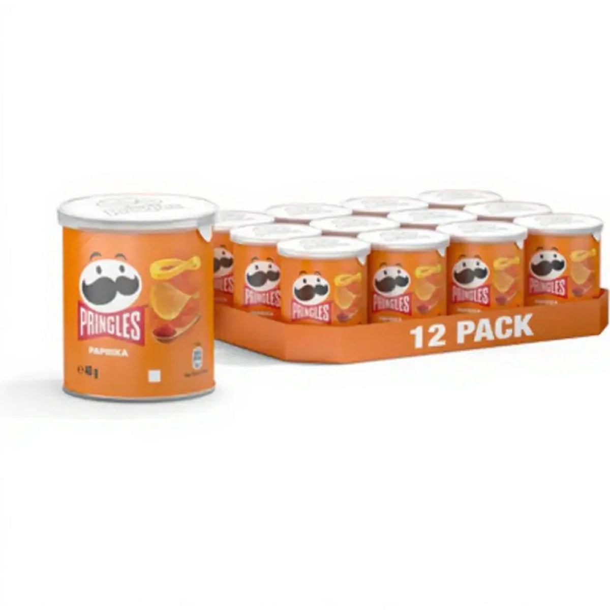 Pringles Paprika 12x40g Roter Paprika