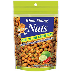 MHD:22.08.2024 Khao Song Chilli'n Lime Green Peas 120g