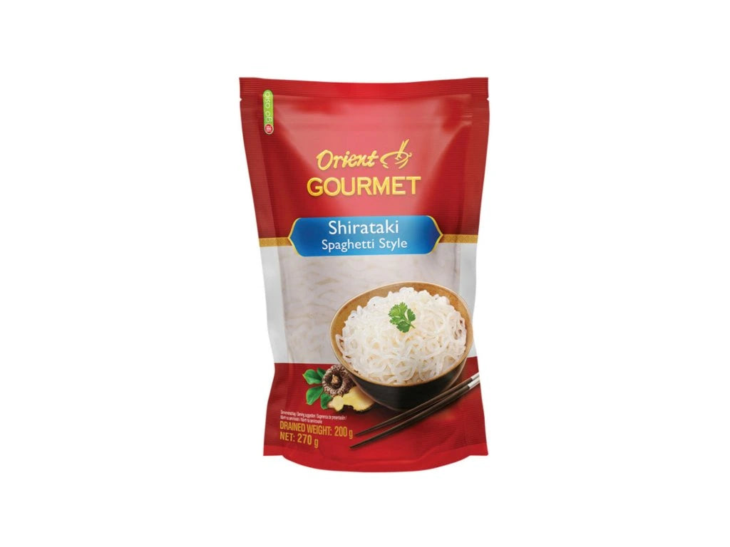 MHD: 01.11.2023 - ORIENT GOURMET shirataki konjak spaghetti 270 g