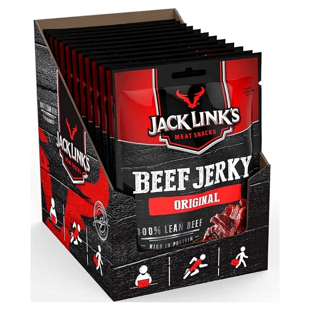Jack Links Beef Jerky Original – 12er Pack (12 x 25g)