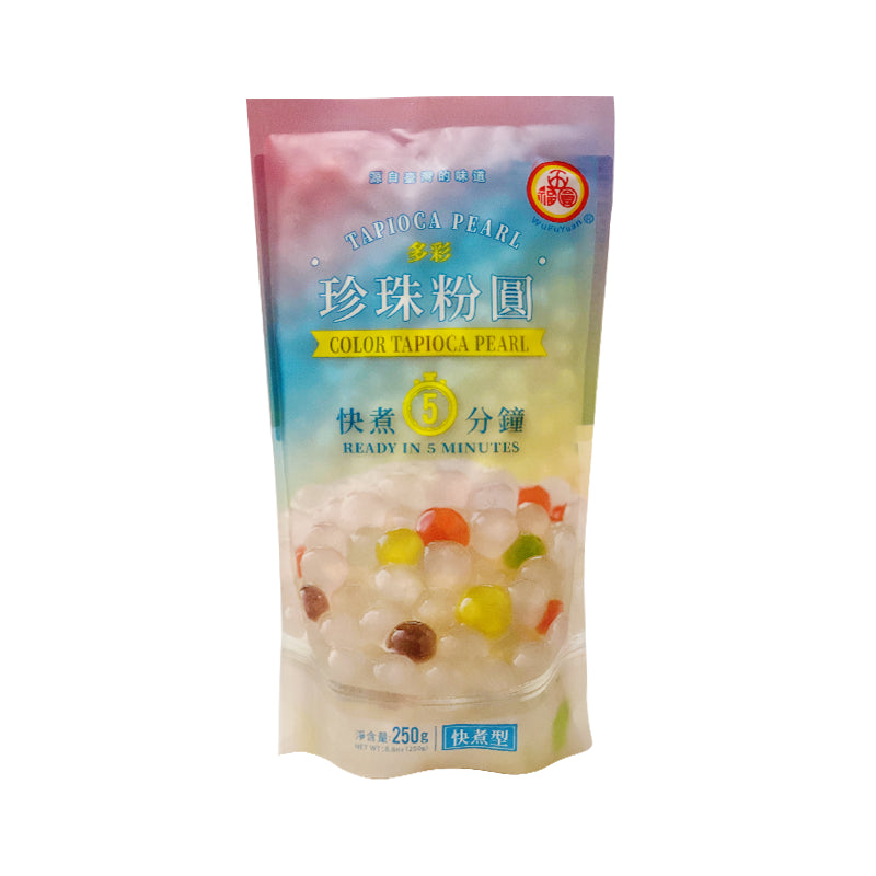 WUFUYUAN Gemischte Farbe Tapioka Pearl für Bubble Tee