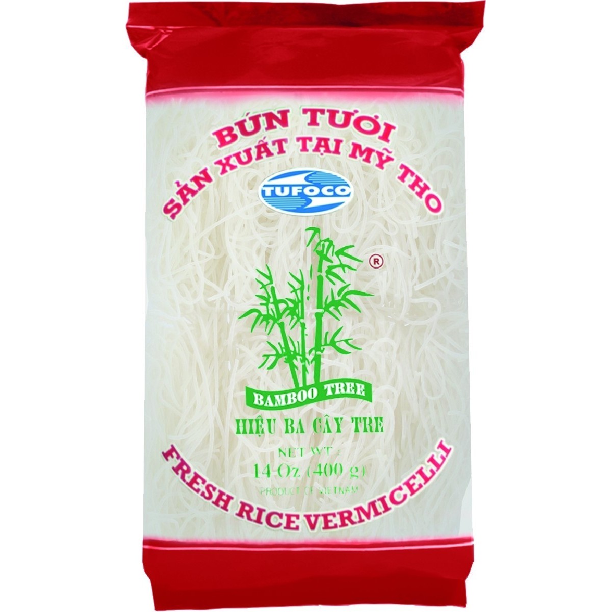 MHD:04.10.2024 Bamboo Tree rice vermicelli separate portions 400g