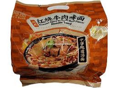 MHD:09.09.2023 Baijia Instant Noodle Beaf Flavor 4x105g
