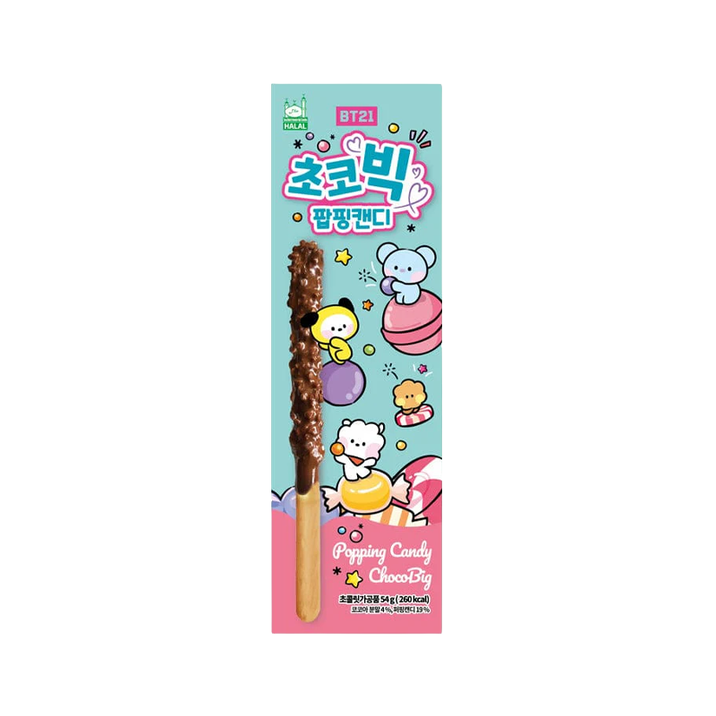 BT21 Choco Big - Mit Knistereffekt  54g
